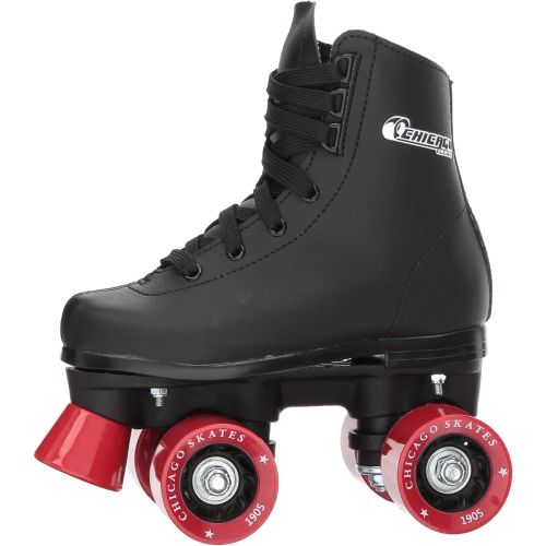 시카고스케이트 Chicago Skates Roller Boys Rink Skate Black Youth Quad Size Outdoor recreation product