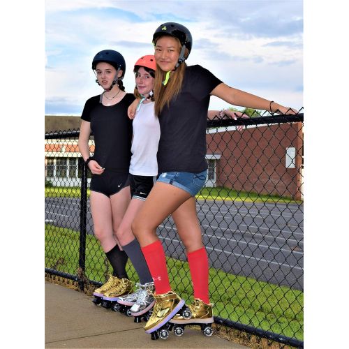 시카고스케이트 Chicago Skates Pulse Light Up Quad Skates