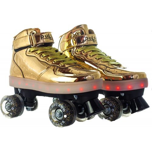 시카고스케이트 Chicago Skates Pulse Light Up Quad Skates