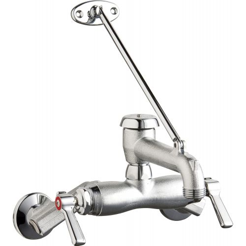 시카고스케이트 Chicago 445-VBRRCF Janitorial Sink Product, Chrome