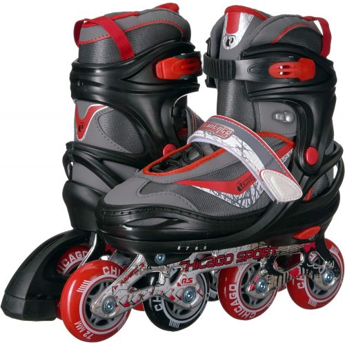 시카고스케이트 Chicago Adjustable Purple Inline Skates