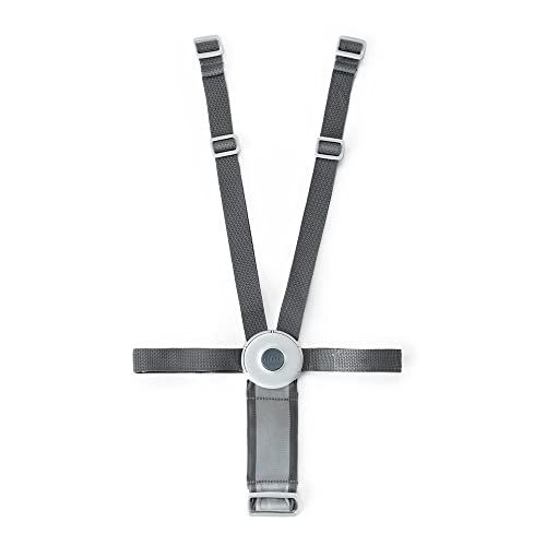  Replacement Part for Chicco Polly 13 Highchair ~ Replacement 5 Point Gray Harness Strap - Fits Many Models