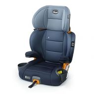 Chicco KidFit® ClearTex® Plus 2-in-1 Belt-Positioning Booster Car Seat, Backless and High Back Booster Seat, for Children Aged 4 Years and up and 40-100 lbs. | Reef/Navy