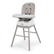 Chicco Stack® Hi-Lo 6-in-1 Multi-Use Convertible High Chair, Reclining High Chair for Babies and Toddlers Easy-Clean Baby High Chair Booster Toddler Seat Combo | Sand/Beige