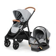 Chicco Modular Travel System - Corso LE Stroller, KeyFit 35 Infant Car Seat and Base - Stroller and Car Seat Combo in Veranda/Grey