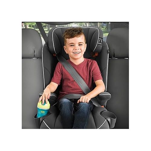 치코 Chicco MyFit Harness + Booster Car Seat, 5-Point Seat and High Back Seat, for Children 25-100 lbs. | Atmosphere/Black