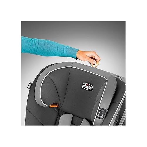 치코 Chicco MyFit Harness + Booster Car Seat, 5-Point Seat and High Back Seat, for Children 25-100 lbs. | Atmosphere/Black