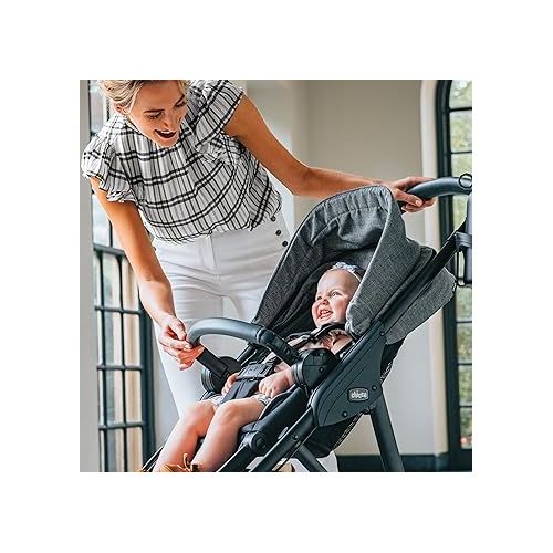 치코 Chicco Corso Primo ClearTex Travel System - Aspen | Black