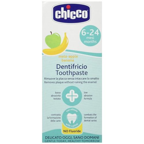 치코 Chicco Oral Care Apple&Banana Toothpaste Ch320023201000 50 Ml.