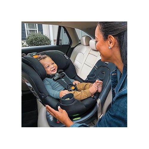 치코 Chicco Fit360 ClearTex Rotating Convertible Car Seat - Black | Black