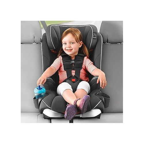 치코 Chicco MyFit Harness + Booster Car Seat, 5-Point Harness and High Back Seat, For children 25-100 lbs. | Fathom/Grey/Blue