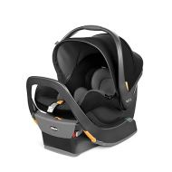 Chicco KeyFit 35 Infant Car Seat and Base, Rear-Facing Seat for Infants 4-35 lbs, Includes Infant Head and Body Support, Compatible with Chicco Strollers, Baby Travel Gear | Onyx/Black