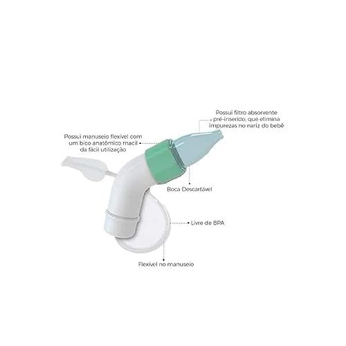 치코 Chicco Phisio Clean Nasal Aspirator Soft and Easy