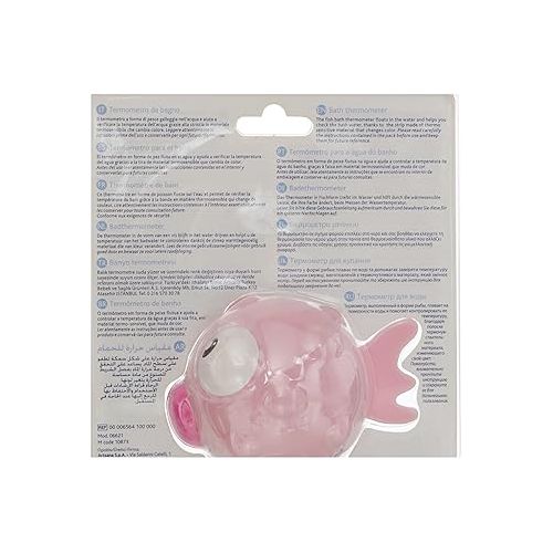 치코 Chicco Bath Temperature Indicator Fish Ball Pink Color