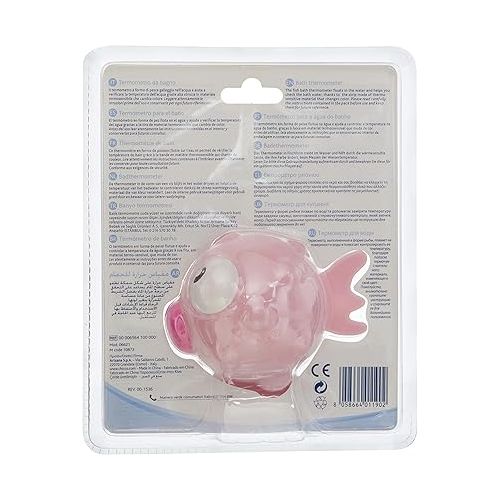 치코 Chicco Bath Temperature Indicator Fish Ball Pink Color