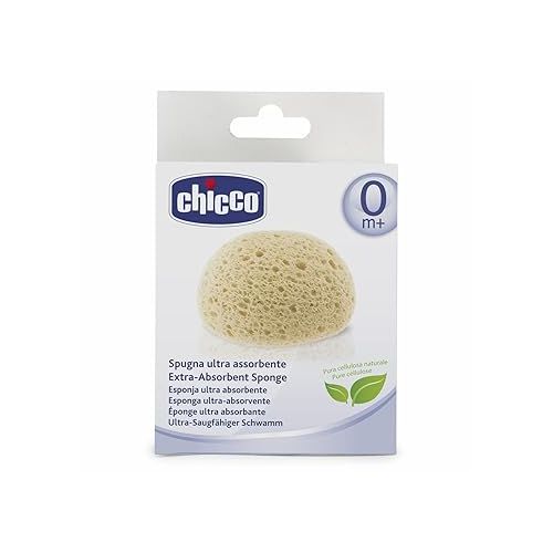 치코 Chicco Ultra Absorbent Sponge, 0m+, Assorted Colours, 664.95 Cubic_Centimeters, 62g, 0, 1