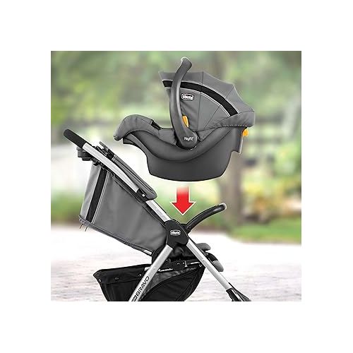 치코 Chicco Mini Bravo Sport Travel System, Carbon