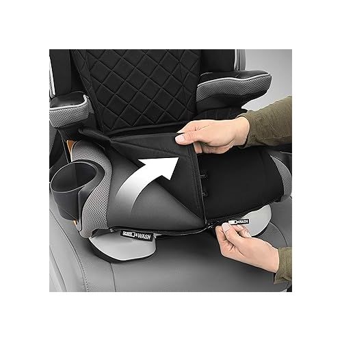 치코 Chicco MyFit Zip Harness + Booster Car Seat - Granite, Grey