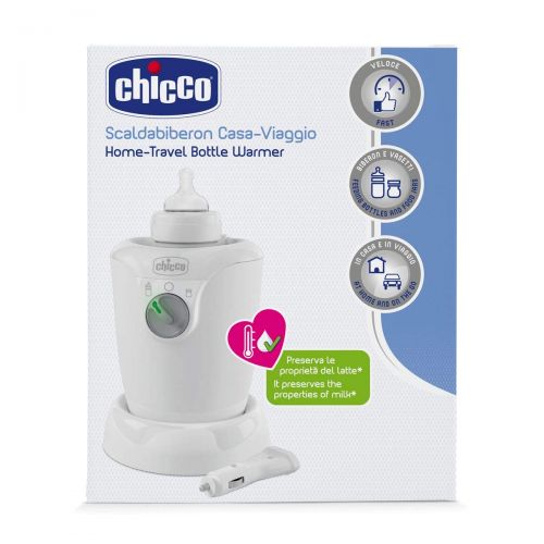 치코 Chicco Flaschchenwarmer fuer unterwegs mit Adapter fuer den Zigarettenanzuender im Auto