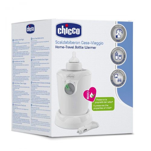 치코 Chicco Flaschchenwarmer fuer unterwegs mit Adapter fuer den Zigarettenanzuender im Auto