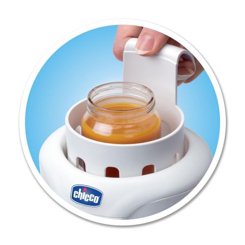 치코 [아마존베스트]Chicco Digital Bottle & Baby Food Jar Warmer with LCD Display, Digital Countdown and Ready Alert, Fits Most Bottles and Baby Food Jars, White