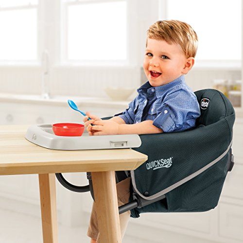 치코 [아마존베스트]Chicco QuickSeat Hook-On Chair, Graphite