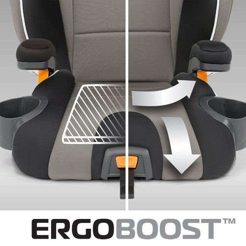 치코 [아마존베스트]Chicco KidFit 2-in-1 Belt Positioning Booster Car Seat - Atmosphere