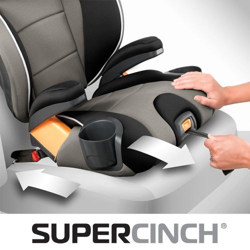 치코 [아마존베스트]Chicco KidFit 2-in-1 Belt-Positioning Booster Car Seat, Celeste