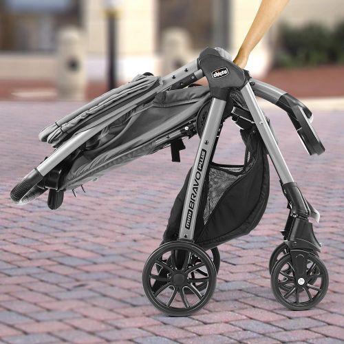 치코 [아마존베스트]Chicco Mini Bravo Plus Travel System, Slate