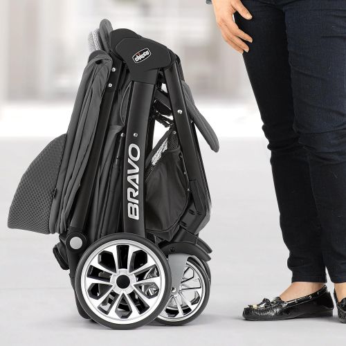 치코 [아마존베스트]Chicco Bravo LE Trio Travel System, Silhouette