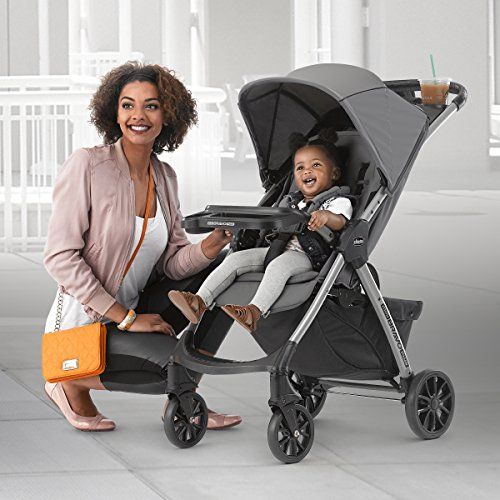 치코 [아마존베스트]Chicco Mini Bravo Plus Lightweight Stroller, Graphite