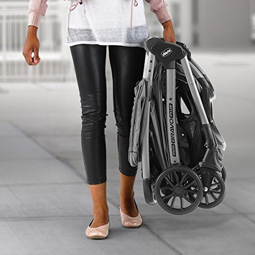 치코 [아마존베스트]Chicco Mini Bravo Plus Lightweight Stroller, Graphite