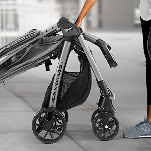 치코 [아마존베스트]Chicco Mini Bravo Plus Lightweight Stroller, Graphite