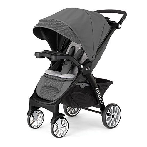 치코 [아마존베스트]Chicco Bravo LE Quick-Fold Stroller, Coal