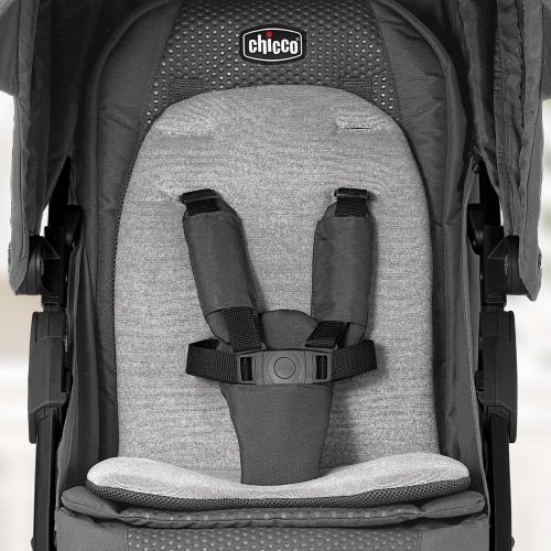 치코 [아마존베스트]Chicco Bravo LE Quick-Fold Stroller, Coal