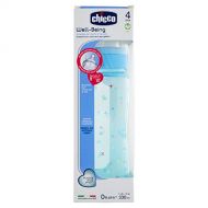 Chicco Silicone Baby Bottle, Fast Flow, 330 mL blue