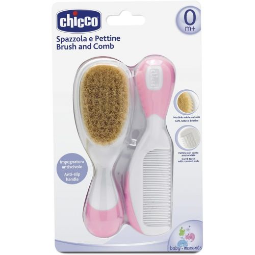 치코 Chicco 00006569100000 Comb and Brush Pink