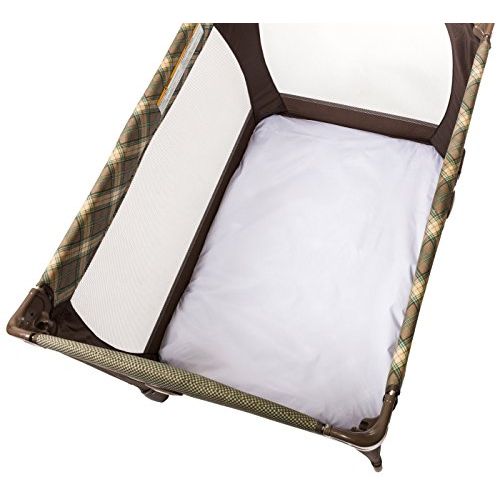 치코 Chicco Universal Waterproof Playard Sheets (Set of 2) Baby Infant Portable Playpen Bed Chevron White