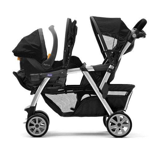 치코 Chicco Cortina Together Double Stroller, Minerale