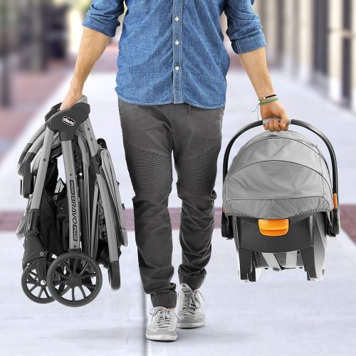 치코 Chicco Mini Bravo Sport Travel System, Midnight