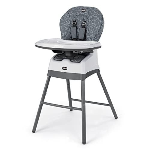 치코 Chicco Stack 1-2-3 Highchair - Dots, Grey (00079611390070)