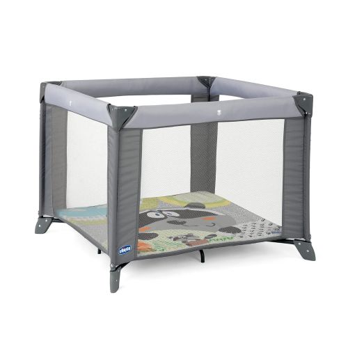 치코 Chicco Tot Quad Portable Square Playpen - Honey Bear