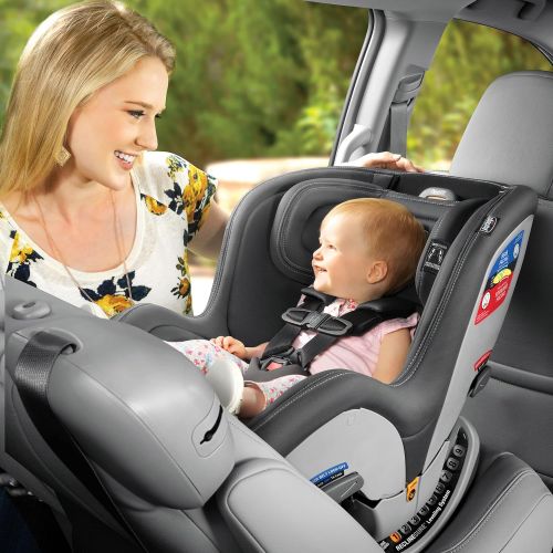 치코 Chicco NextFit Sport Convertible Car Seat Rear-Facing Seat for Infants 12-40 lbs. Forward-Facing Toddler Car Seat 25-65 lbs. Baby Travel Gear Black/Black