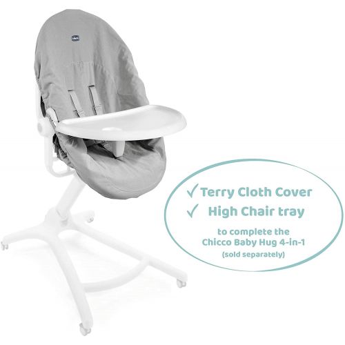 치코 Chicco Baby Hug 4 in1 Meal Kit (High Chair Tray+ Terry Cloth Cover)