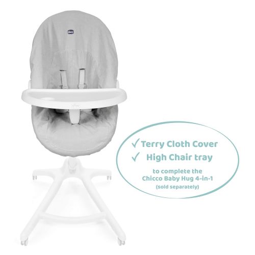 치코 Chicco Baby Hug 4 in1 Meal Kit (High Chair Tray+ Terry Cloth Cover)