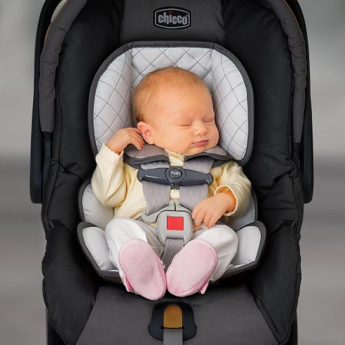 치코 Chicco KeyFit 30 Infant Car Seat and Base Rear-Facing Seat for Infants 4-30 lbs. Infant Head and Body Support Compatible with Chicco Strollers Baby Travel Gear