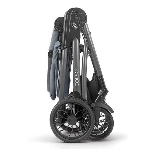 치코 Chicco Corso Modular Quick-Fold Stroller - Black Black