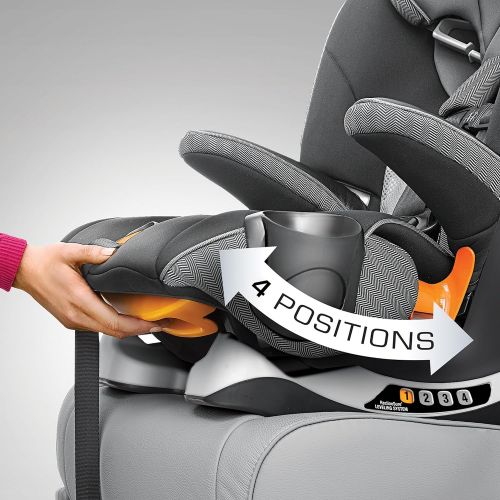 치코 Chicco MyFit Harness + Booster Car Seat, Fathom