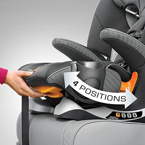 치코 Chicco MyFit Harness + Booster Car Seat - Atmosphere Black