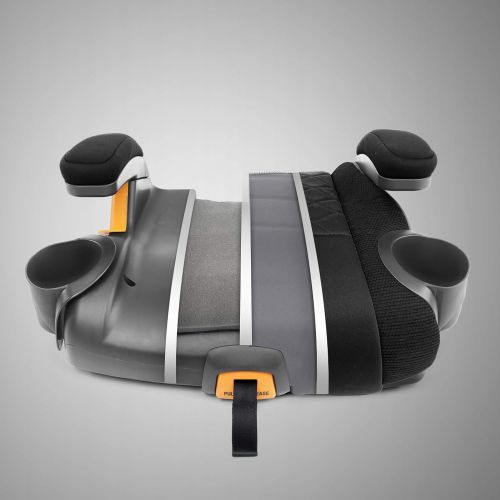 치코 Chicco KidFit Zip Plus 2-in-1 Belt Positioning Booster Car Seat - Taurus Black/Grey